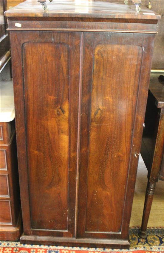 Mahogany collectors cabinet